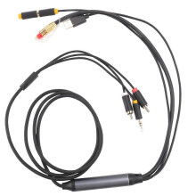 Digital to Analog Audio Conversion Cable, Digital SPDIF/Optical & Coaxial to Analog L/R RCA Audio Ca
