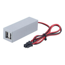 USB Hub Expand Lite Connection 2-Ports USB Hub Adapter 3D Printer Parts for A1/A1 Mini 3D Printer