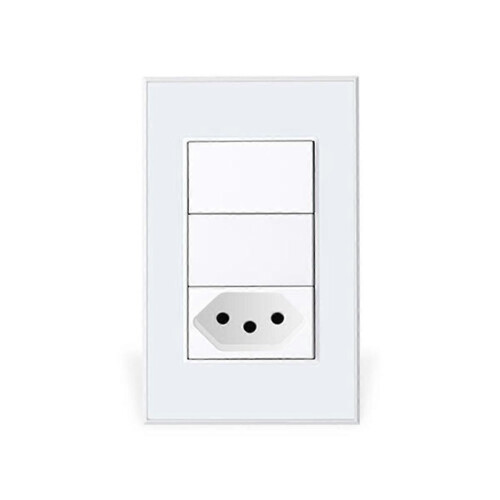 Tuya Zigbee Smart Brazil Socket 10A Switch Socket Support Voice Control TUYA APP for Smart Life App