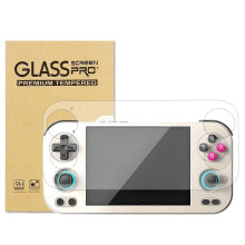 Portable for Anbernic RG476H Tempered Glass Screen Protector for RG476H Game Console Full Screen HD Tempered Glass Film
