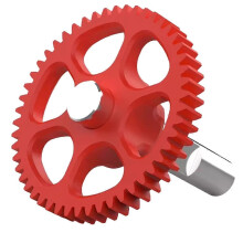 Για τροχό μειωτήρα CNC BNG 0.2/2.4 σε POM για PRUSA/Εξωθητές για εκτυπωτή 3D 0.2/2.4