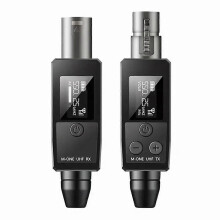 UHF Microphone Transmitter Receiver for 48V Capacitive Microphone