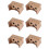 6pcs 6 Inch DIY 3D VR Virtual Reality Glasses Hardboard for Google Cardboard 1