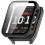 Garmin Venu X1 Hard PC Watch Case with Tempered Glass Screen Protector - Black 1