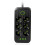 EU Power Strip Multiprise 6AC Outlets Electrical Socket EU Plug Black 1