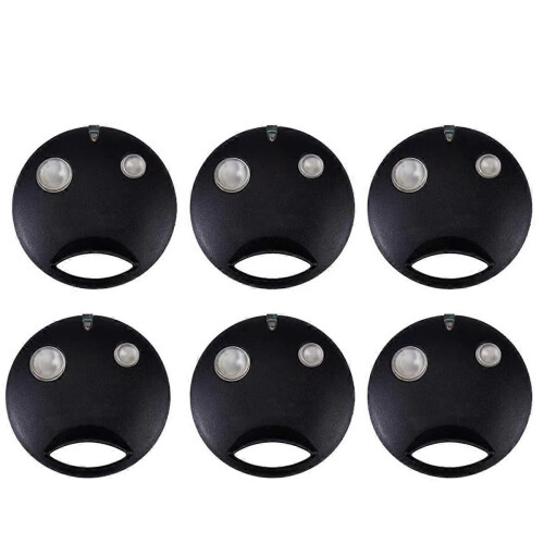 6pcs SM2 433.92mhz Rolling Code Gate Remote Control Transmitter Garage Door for Receiver SMXIS SMX2