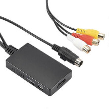 Μετατροπέας S-Video σε HDMI, Προσαρμογέας AV σε HDMI με είσοδο RCA, Υποστηρίζει έξοδο 1080p