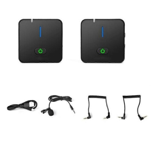 Microfono lavalier wireless con accoppiamento intelligente uno a uno, microfono professionale per la
