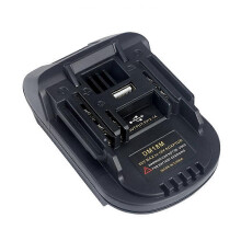DM18M Battery Convertor Adapter compatible compatible DEWA 20V Battery Convert to compatible 18V BL1830 BL1850 Battery