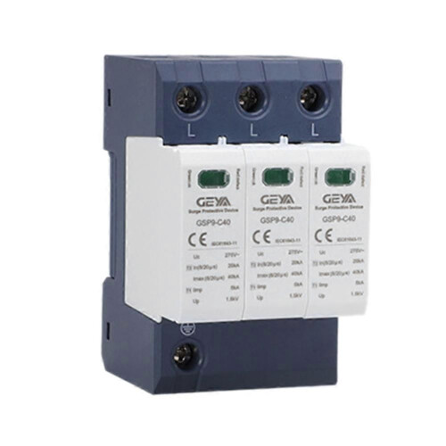 GEYA GSP9 3P SPD DC1000V Οικιακός Προστατευτικός Αλεξικέραυνος Χαμηλ