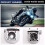 Motorcycle Cylinder Set Engine Casing Piston Ring Kit 4
