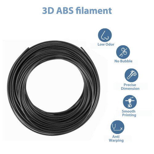 10M ABS 3D 1.75mm Printer Filament for 3D Scribble Pen Printers 1