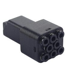 8in1 Filament Hub for Kobra 3 Kobra S1C Filament Pipe Expansion Port 3D Printer Feeding Transport Tube Modules