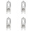 DIALL G9 30W HALOGEN CAPSULE LIGHT BULB, PACK OF 4 2