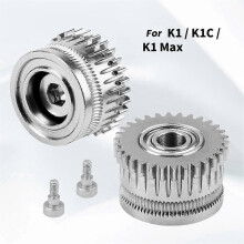 Ingranaggio dell'estrusore in acciaio temprato compatibile con K1/K1C/K1 Max/Ender3v3/V3Plus Ingranaggio
