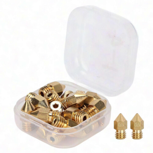1.75mm 3D Printing Nozzle Set - Replacement Tips for Various 3D Printers