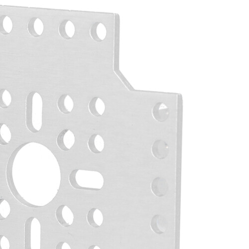 5pcs Hole Pattern Brackets Aluminum Alloy Holes Grid Plates for Robots Engineering Equipment Creating Connection Angles 1