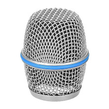 Microphone Replacement Head Steel Mesh Handheld Microphone Grill Mesh Head compatible for Beta87A