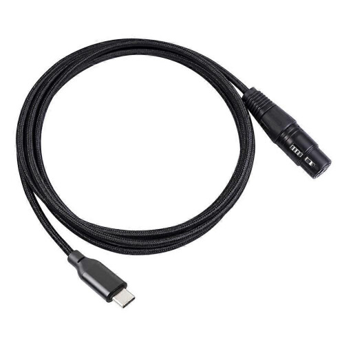 Προσαρμογέας USB τύπου C σε XLR, αρσενικό τύπου C σε θηλυκό XLR 3