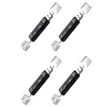 5-in-1 Multifunctional OTG Card Reader Micro-SD USB Reader Support TF