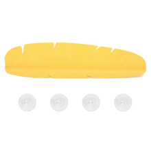 Suction Cup Baffle for Kitchen Sink, Water Barrier Supplies,Yellow