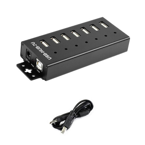 Βιομηχανικός διανομέας USB HUB 7-CH θύρες USB 2.0 επέκτασης προ