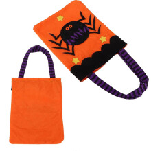 Halloween Tote Bag Reusable Handbag with Handles for Thanksgiving Party Daily SuppliesSpider