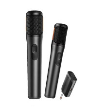 2Pcs Digital Wireless Microphones,Rechargeable Battery,Clear Voice, Stable 2.4GHz Connection, for Al