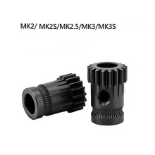 Dual Drive Gear Extruder Kit for Prusa I3 Mk3S MK3 MK2 MK2S MK2.5 3D Printer Extrusion Wheel Enhance