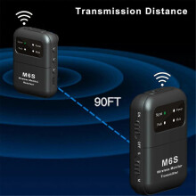 2.4G Wireless in Ear Monitor System Wireless IEM with Transmitter Receiver Automatic Pairing Profess