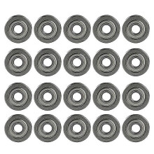 20 Stück Extruder-U-Nut-Riemenscheiben-Kugellager U604ZZ für CR-10 Ender-3 3D-Druckerzubehör 4 x 13