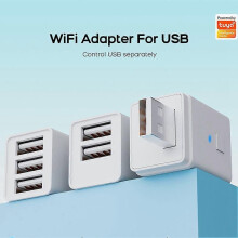 Tuya WiFi USB Adaptor Switch 1 Gang 5V Mini USB Power Adaptor Smart Life Control Via Yandex