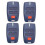 4 telecomandi per porta da garage 433,92 MHz Rolling Code compatibili con MITTO 2 MITTO 4 B RCB02 RCB04 1