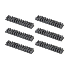 Nozzles Cleaner Brush for Bambu Lab Wiper Silicone Brush Hotbed Mounted Scrubbers Cleaning Tool 3D Printer for A1