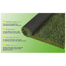 Erba artificiale, prato artificiale professionale per esterni, compatibile con animali domestici, per