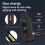 48V Capacitor Microphone Adapter Wireless Microphone Transmitter Receiver for Dynamic Microphone Gu 3