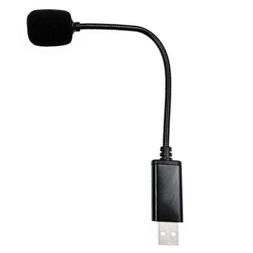 USB Microphone Adjustable Mini MIC Anti-Noise for Laptop/PC Computer