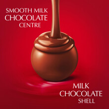 Lindt Lindor Milk Chocolate Truffles – 200g Box Approx 16 Balls – Smoo