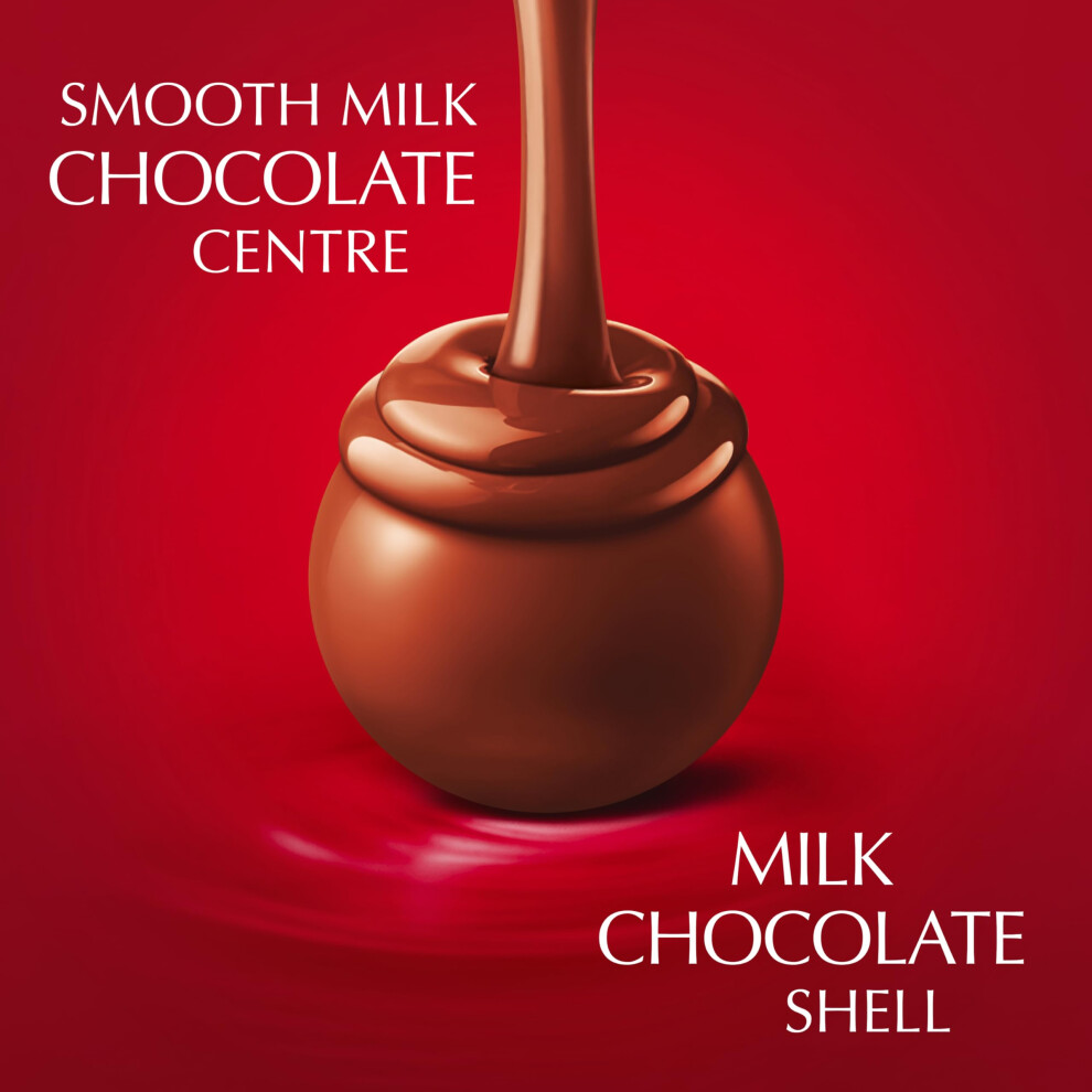 Lindt Lindor Milk Chocolate Truffles – 200G Box Approx 16 Balls – Smoo