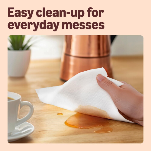 Our Essentials by Amazon Kitchen Towel Jumbo Roll 1 Pack, 2-Ply, 240 Sheets 2