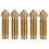 5PCS for Neptune 4Plus 0.4mm High Temperature Nozzle for 1.75mm PLA 1