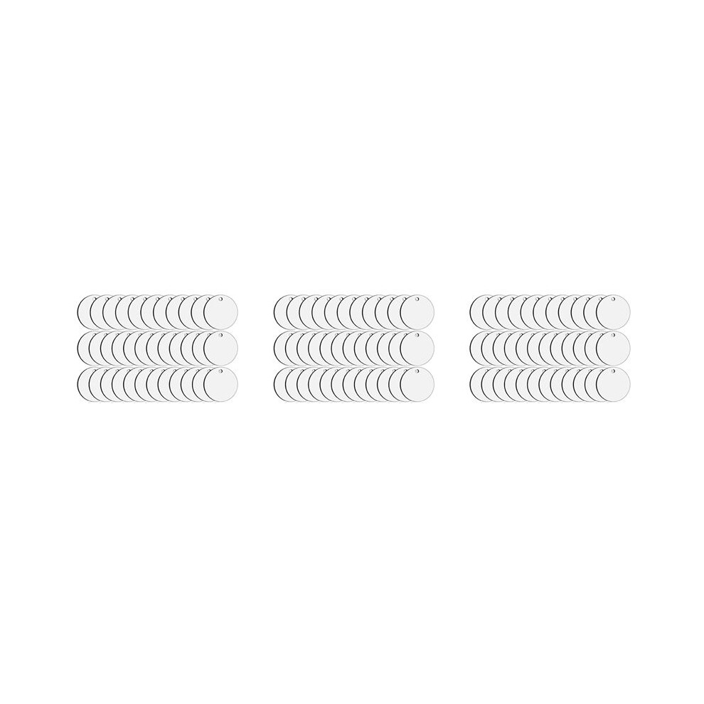 105 Pieces Sublimation Ornament Blanks, Round Blank Sublimation Ornaments Sublimation For Christmas Tree, Diy Handmade 6031055207179