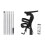 Sprayer Extender Adjustable Sprayer Bracket Adaptor Sprayer Extender Convenient Operation Sprayer Ex 1