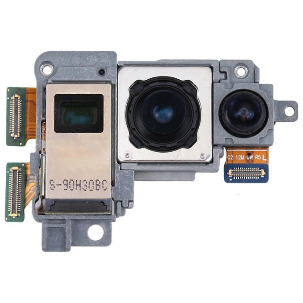 For Galaxy Note20 Ultra 5G Sm-N986b Camera Set Telephoto + Wide + Rear Main Camera Replacement Parts 9152359538602