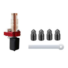 Verbessertes Hotend für Flashforge Adventurer 5M: AD5M Düsenkit mit Keramik-Heizblock und 4 Hartstahldüsen