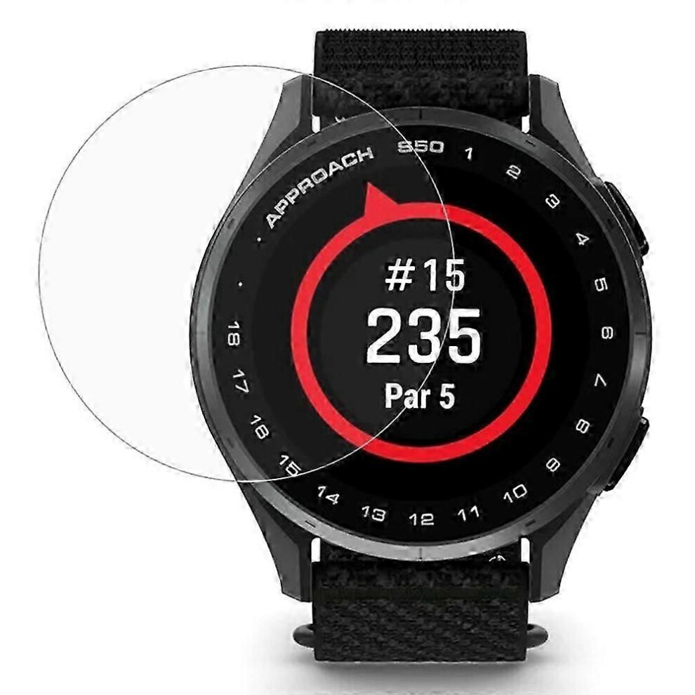 Garmin Approach S50 Tempered Glass Screen Protector 0.3Mm Anti-Scratch Watch Film 9152359548366