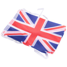 Union Jack Flag Bunting 12 ft with 11Flags