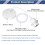 Caldarax 2 Pack Ceiling Pendant Light Fitting, E27 Lamp Holder, with Lock Ring for Shade, with 100CM Adjustable Cable, Flex Cable Ceiling Rose, Indus 4