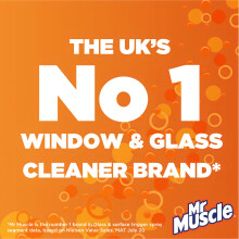 Mr Muscle Platinum Window Glass Cleaner Spray Pack of 6 6 x 750ml
