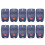 10pcs Remote Control 2 Button 433MHz Rolling Code Garage Door Gate Remote Control compatible BFT MITTO 2 MITTO 4 1